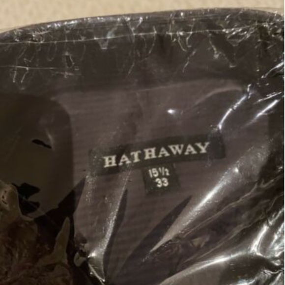 hathaway brand mens button down shirt - Picture 2 of 4
